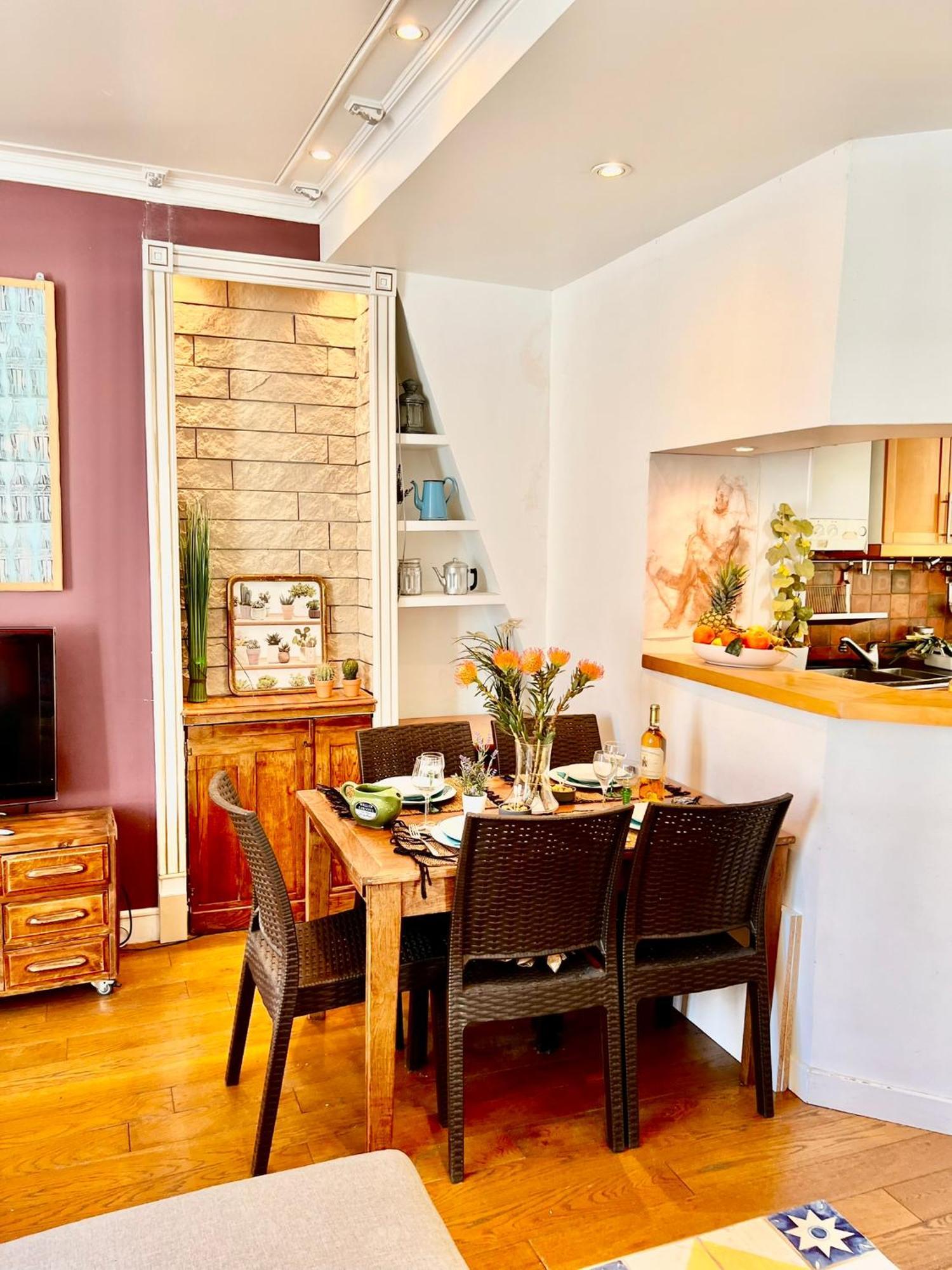 De 3 P, Baroque Et Vues Sur Toits Du Marais Apartment